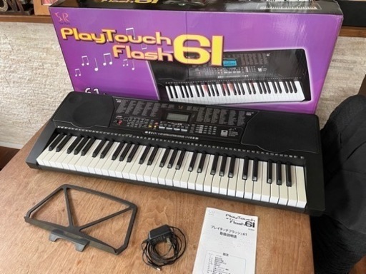 中古　電子ピアノ PlayTouch61 電子キーボード