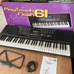 中古　電子ピアノ PlayTouch61 電子キーボード