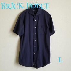 【新品同様】☆BRICK HOUSE☆ メンズ 半袖シャツ Lサイズ