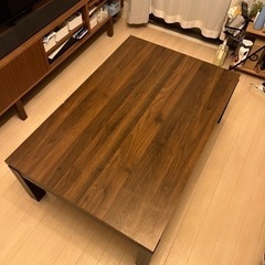 【引取限定】こたつテーブル 長方形 120×80cm