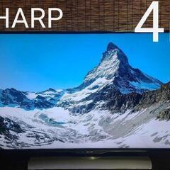 SHARP　4K 液晶テレビ LC-40U30　ネットフリックス　