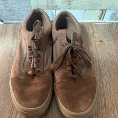 【済】VANS シューズ 靴 スニーカー 茶色 28.5cm