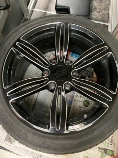 車のパーツ ハイエース用ホイール 415コブラ