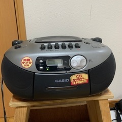 カシオ ラジオ テープ のみ使用可能