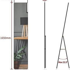 壁掛けorスタンドミラー　165cmミラー スタンド/ドア掛け/...