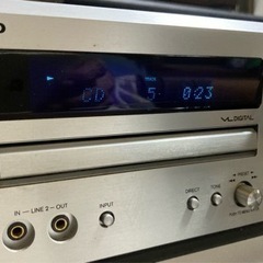 【ONKYO】CDレシーバー　CR-D2  【完動品.FMアンテ...