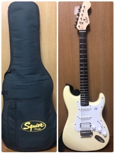 Squier by Fender　スクワイアー by フェンダー　ストラトキャスター　美品　使用感無し