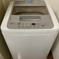 洗濯機　LG エルジー　WF-J50SW