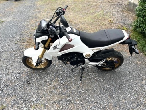 340.  動画あり　ホンダ　グロム　GROM JC61   小型　バイク　125cc  車体