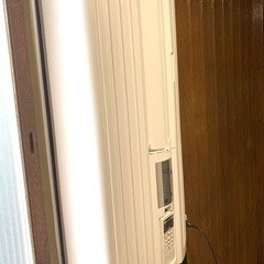 窓用エアコン②