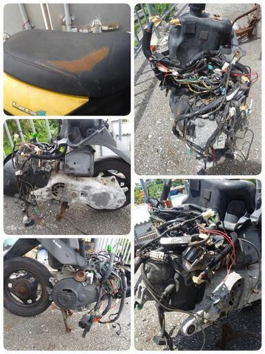 レッツ4不動車登録可 不動V125EG付き1万5千 スズキ レッツ4