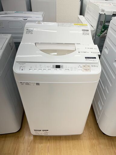 洗濯機　SHARP　2018年製　ES-TX5B　5.5kg　SJ301