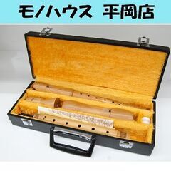 ZEN-ON 木製 リコーダーセット ハードケース付き ソプラノ...