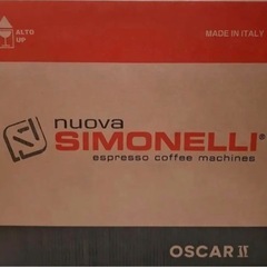 Nuova Simonelli Oscar 2 Black シモネリオスカー2 （ブラック） エスプレッソマシン。