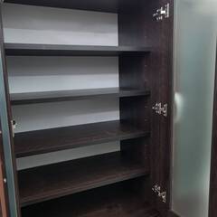 ⭐三幸ジャパン/未使用！！/食器棚/ブラウン/ナチュラル/シンプル⭐