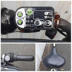 R4101電動アシスト自転車　2012年ヤマハ　PAS Kiss mini　バッテリー　充電器　鍵1本付　電動自転車