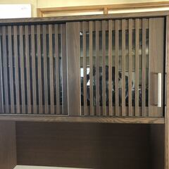 NITORI 食器棚 ウッド キッチンボード ブラウン系 ニトリ