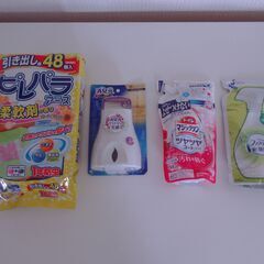 防虫剤、消臭元、トイレマジックリン詰め替え、ファブリーズ詰め替え7