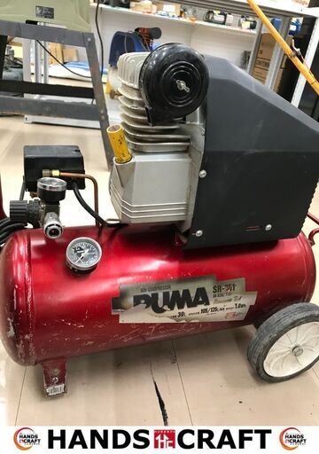 ✨SK11　オイル式コンプレッサー　SR-B30LPT-01　中古品✨うるま市田場✨