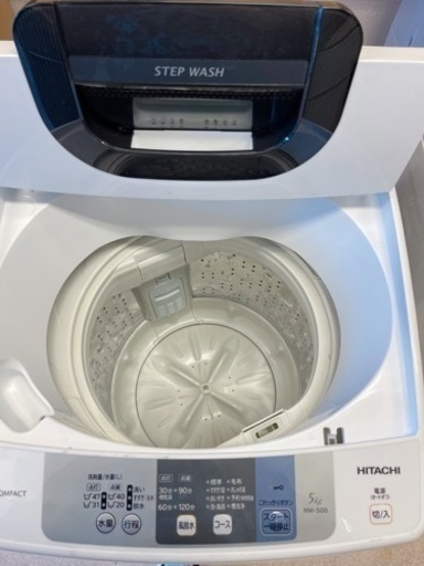 洗濯乾燥容量···洗濯：5kg|乾燥：機能なし