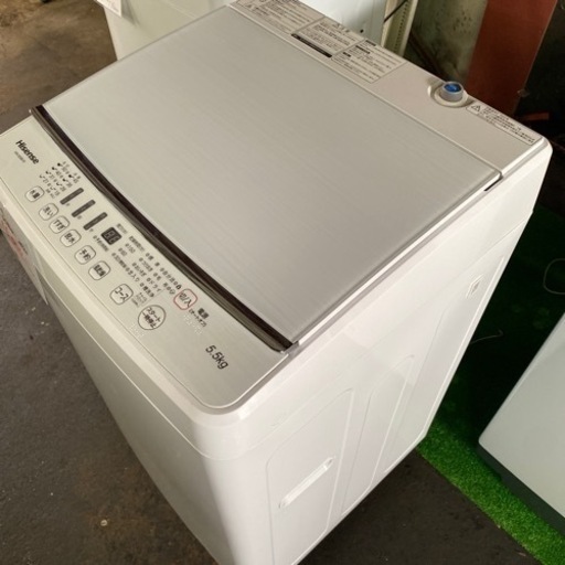 2020年製●ハイセンス●HW-G55B-W●5.5kg●洗濯機 S○-0620-500