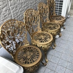 ガーデンチェア　4脚