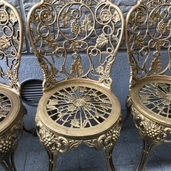 ガーデンチェア　4脚