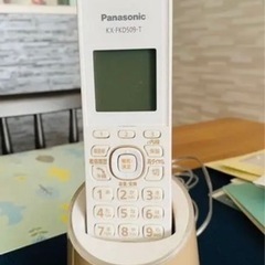【ネット決済・配送可】Panasonic KX-FKD509-T