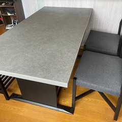 至急‼️ 高級ダイニングテーブル　椅子付き
