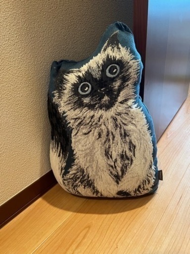 フランフラン　猫　クッション