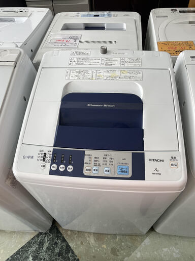 日立　7㎏洗濯機　白い約束　2016年製　リサイクルショップ宮崎屋住吉店　22.6.20　ｙ
