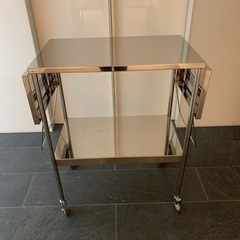 ナビス　ステンレスワゴン　両面板付き