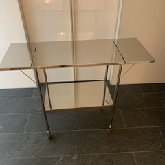 ナビス　ステンレスワゴン　両面板付き