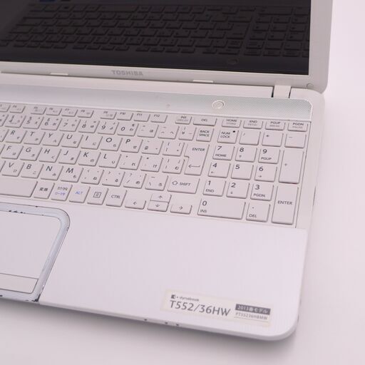 保証付 中古良品 Wi-Fi有 15インチ ノートパソコン 東芝 T552/36HW