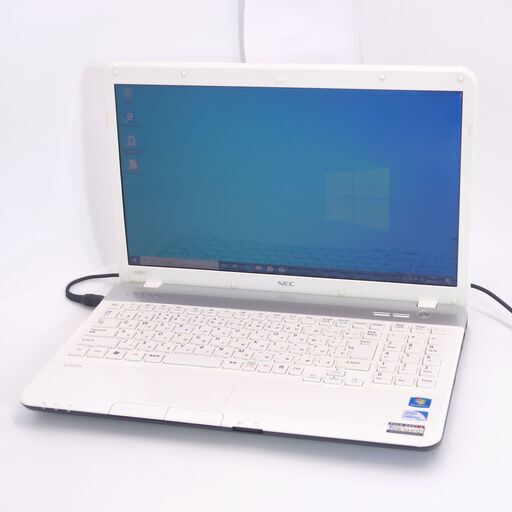 中古良品 Wi-Fi有 15インチ ノートパソコン NEC PC-LS150F2P2W Celeron 4GB 500GB DVDマルチ 無線 Windows10 Office 即使用可