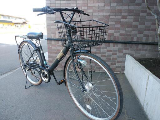 防犯登録料込み！札幌市内配達無料。中古丸石自転車27インチ艶消し黒。