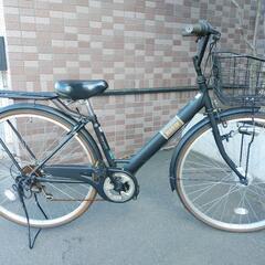 お話し。札幌市内配達無料。防犯登録料込み！中古27インチ！黒。