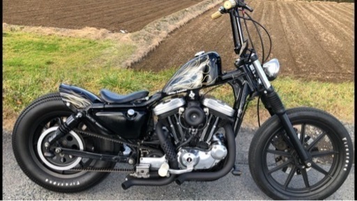 XLH1200 ハーレーダビッドソン スポーツスター ワンオフマフラー XLH1200 ハーレーダビッドソン スポーツスター ワンオフマフラー