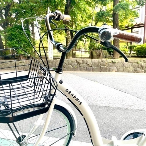 取引中】新品 ママチャリ シティサイクル 26インチ かご 6段変速