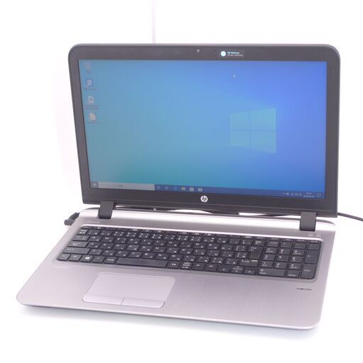 中古美品 15インチ ノートパソコン HP 455 G3 AMD A10-8700P 8GB 500GB DVDRW 無線 Wi-Fi Bluetooth カメラ Windows10 Office