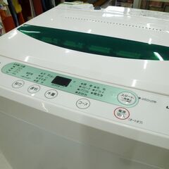 洗濯機 4.5kg 2019年製 ヤマダセレクト YWM-T45G1 ホワイト 全自動電気