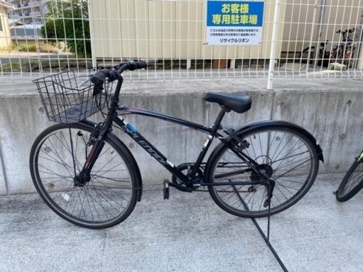 スプレンディッド クロスバイク ブラック 27インチ 6段変速 学生