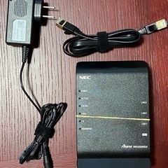 Wi-Fiルーター NEC Aterm PA-WG1200HS4