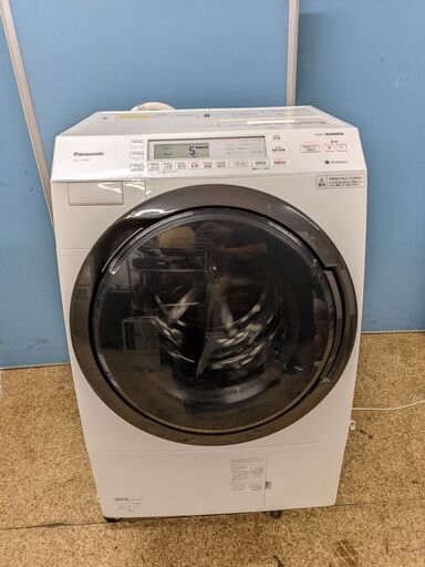 高年式【2021年製】Panasonic ドラム式洗濯機 洗濯10.0kg /乾燥6.0kg /NA-VX700BR