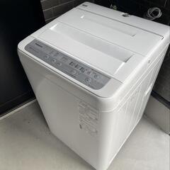 【美品】パナソニック 洗濯機、給水ホース付