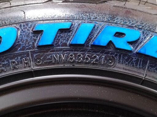 165/80R14　TOYO　オープンカントリー　タフトに　脱着・組替・バランス調整・バルブ代込み　2021年製