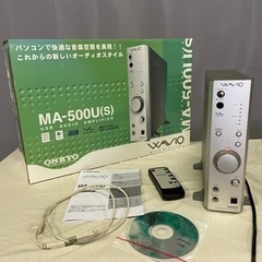 ONKYO　MA-500U(S)　USBオーディオアンプ　