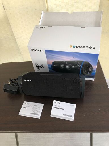 Y　【美品】SONY ソニー スピーカー SRS-XB43 EXTRA BASS ワイヤレスポータブルスピーカー Bluetooth 防水 防塵