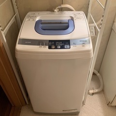 洗濯機  HITACHI 5Kg (引取は6月30日まで可能)