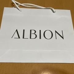 ALBION アルビオン ショップ袋 2サイズ 計2枚